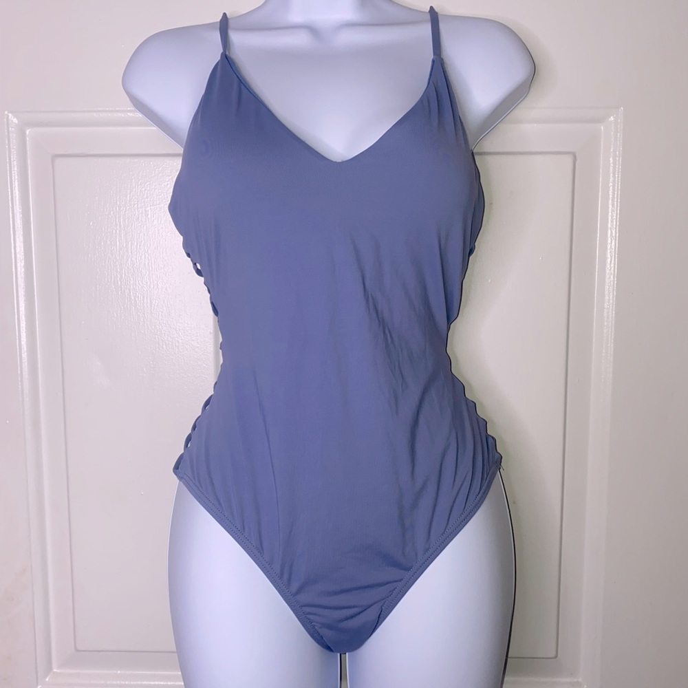 Envya  side cut out one piece swimsuit